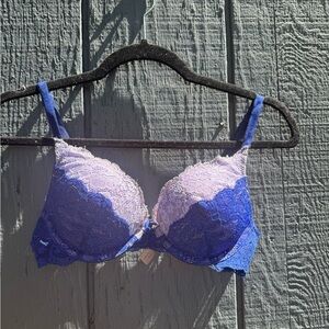 Dream Angels Victorias Secret lace two tone memory foam push-up 32B